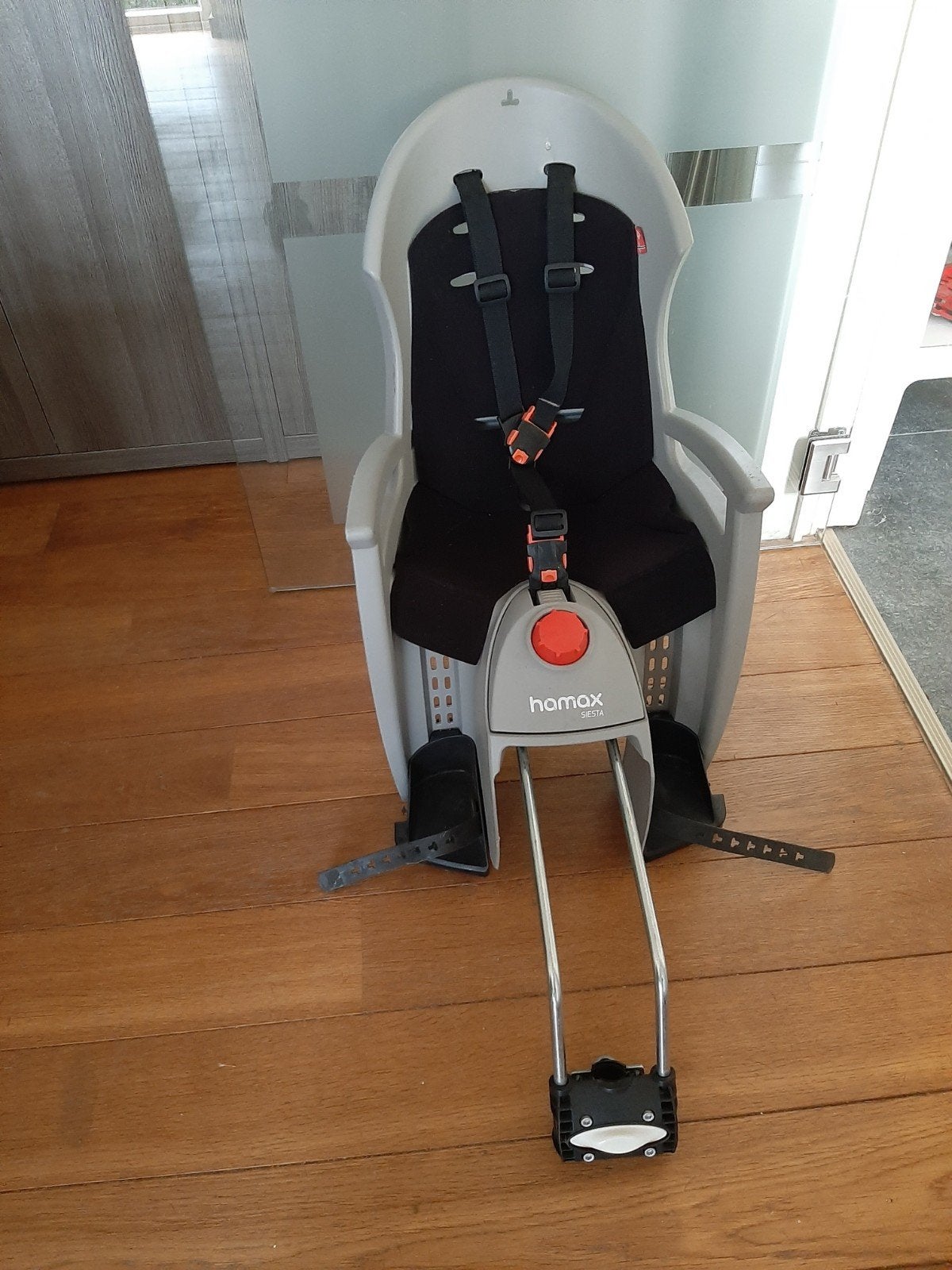 fietsstoel hamax, Enlèvement