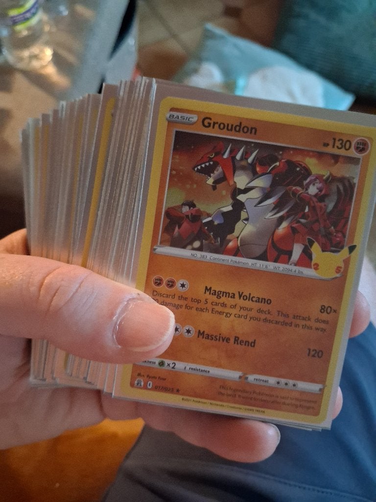 Groudon celebrations holo allemaal booster mint !! 50 stuks!, Ophalen, Booster
