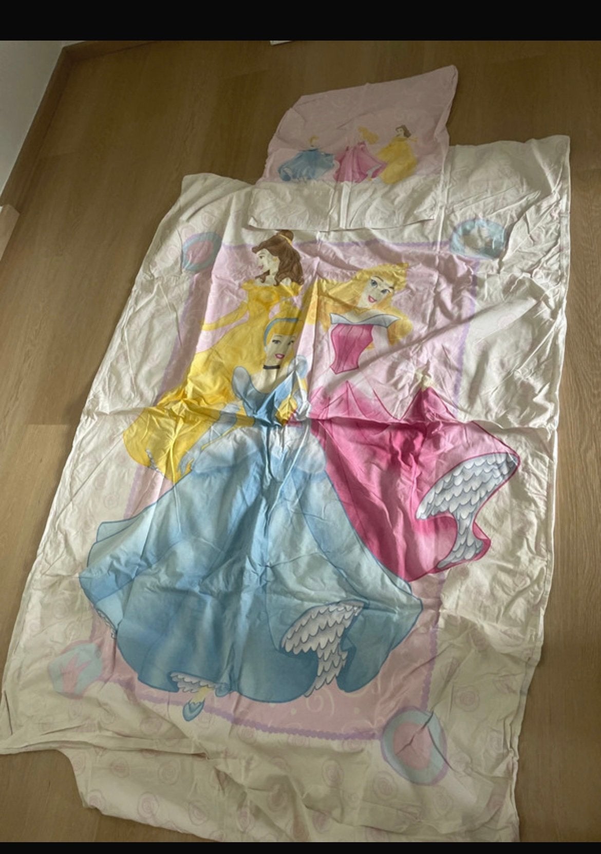 Dekbedovertrek ptincessen Disney, Kinderen en Baby's, Kinderkamer | Beddengoed, Ophalen, Gebruikt, Dekbedovertrek