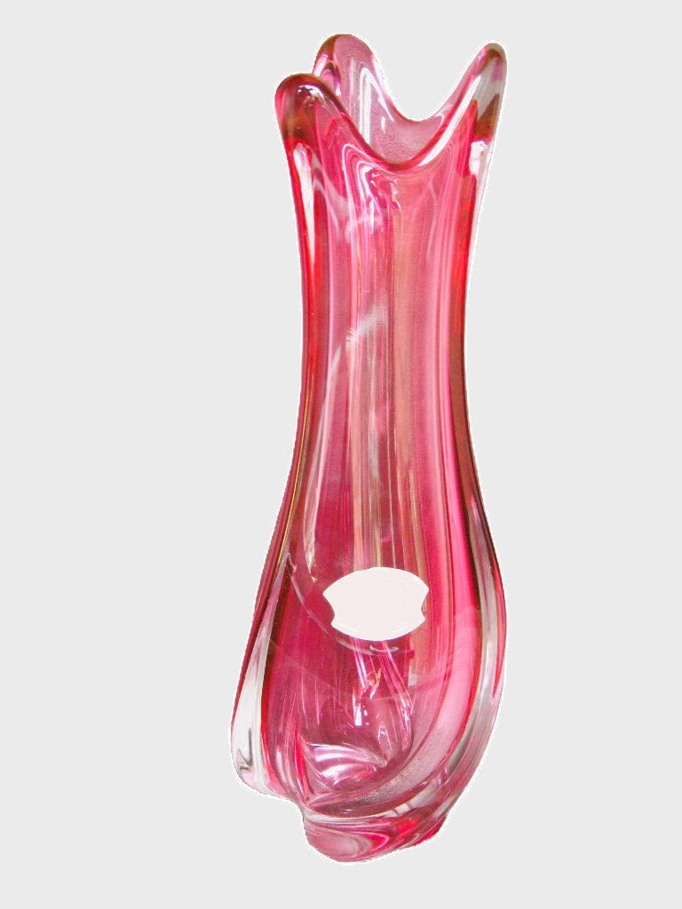 Sierlijke vaas Val Saint Lambert (32cm), Ophalen
