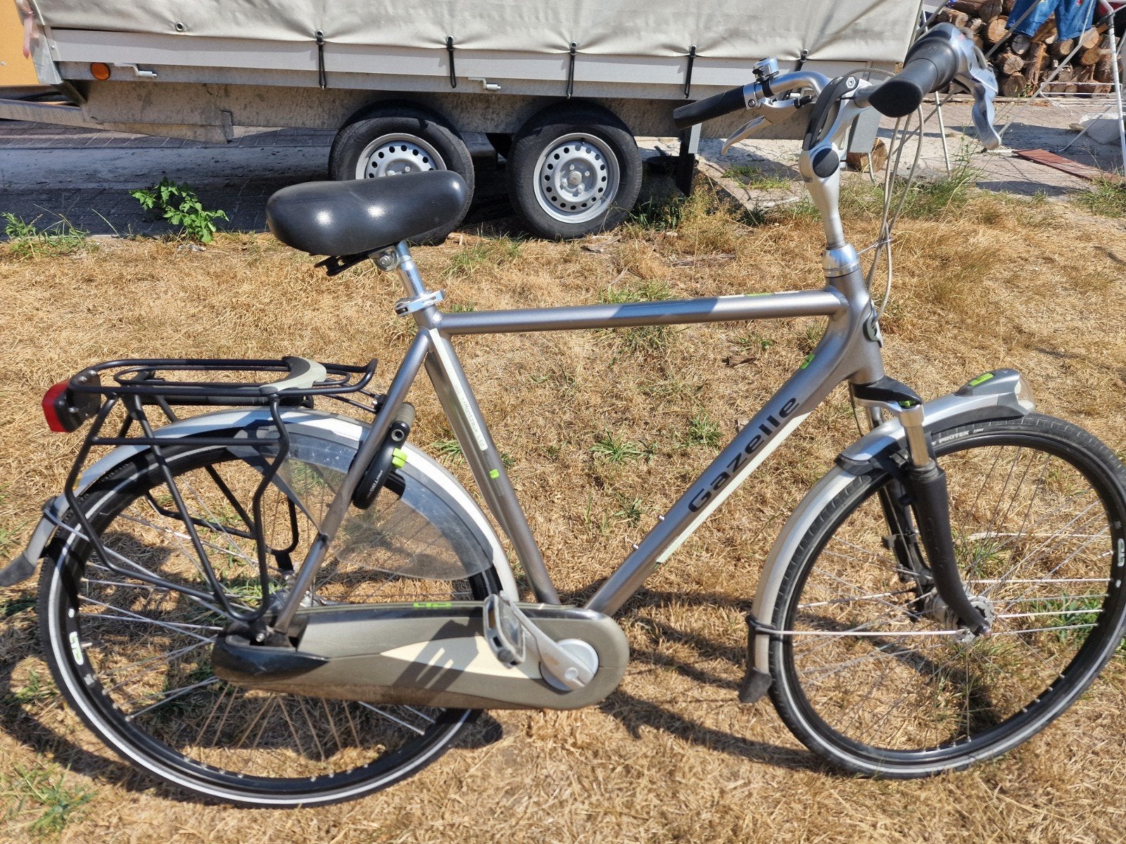 herenfiets gazelle montreux Ltd 28" 61 cm, Fietsen en Brommers, Ophalen, Versnellingen, 61 tot 65 cm, Gazelle