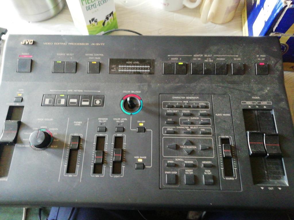 Vidéo editing processor jx sv 77