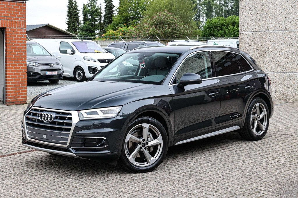 Audi Q5 QUATTRO*LEDER*STUUR+ZETELVERWARMING*NIEUWSTAAT*, Auto's, Audi, Gebruikt, Euro 6, 4 cilinders, Leder