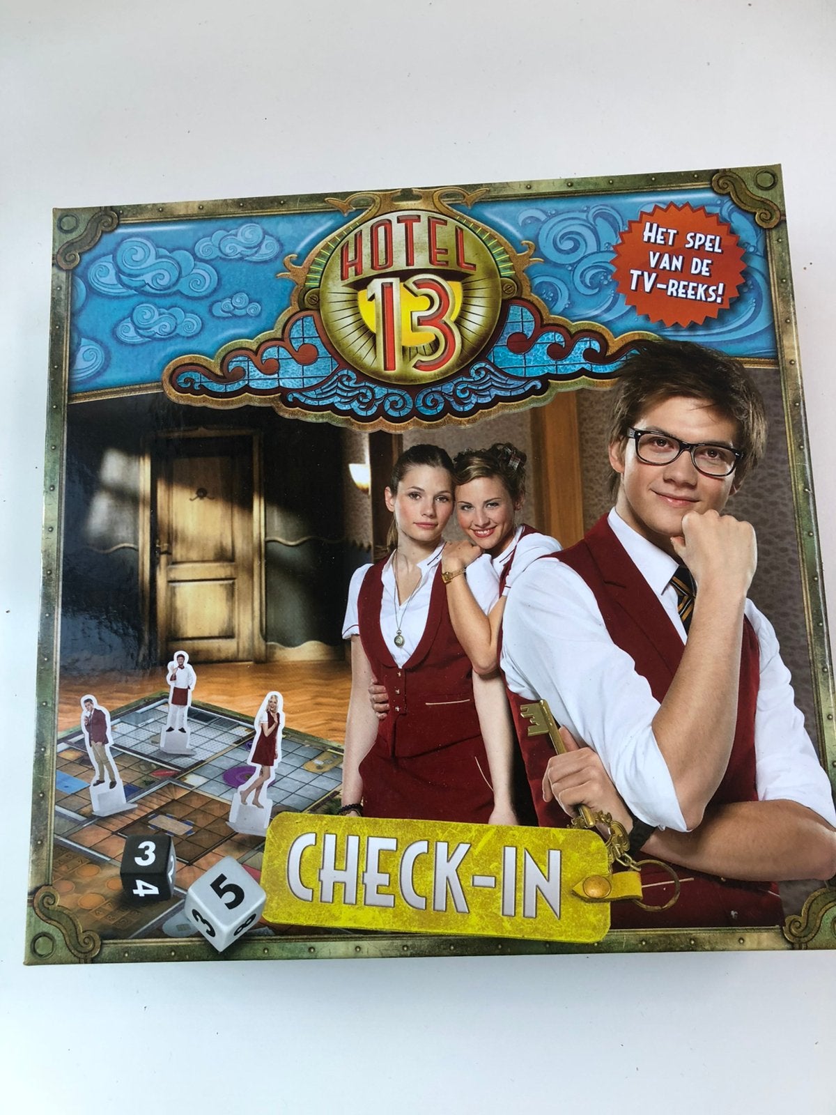Gezelschapspel Hotel 13, Drie of vier spelers, Ophalen of Verzenden, Zo goed als nieuw