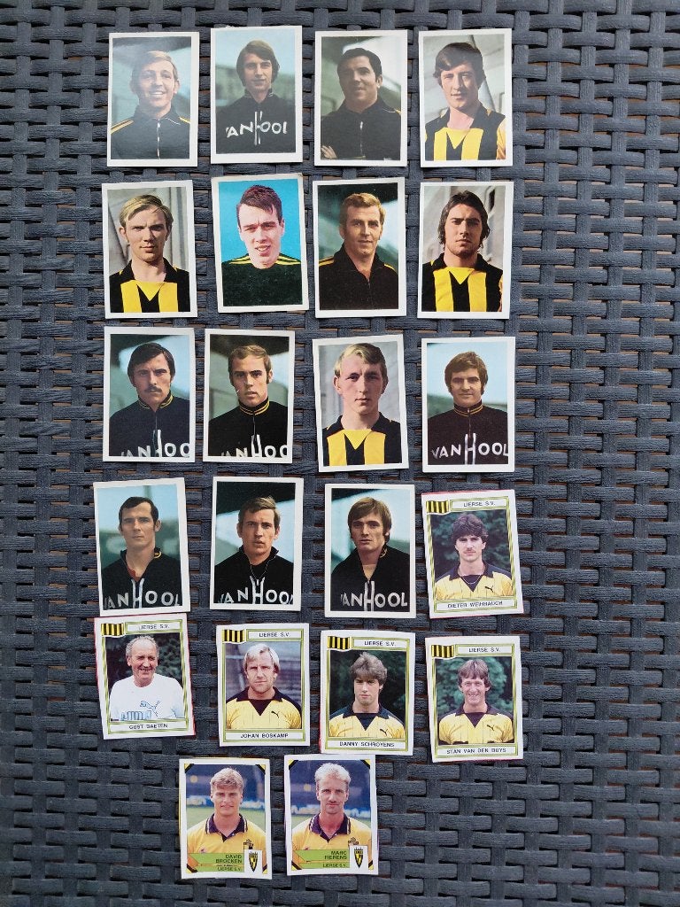 Panini lot SK LIERSE, Enlèvement ou Envoi, Utilisé, Plusieurs images