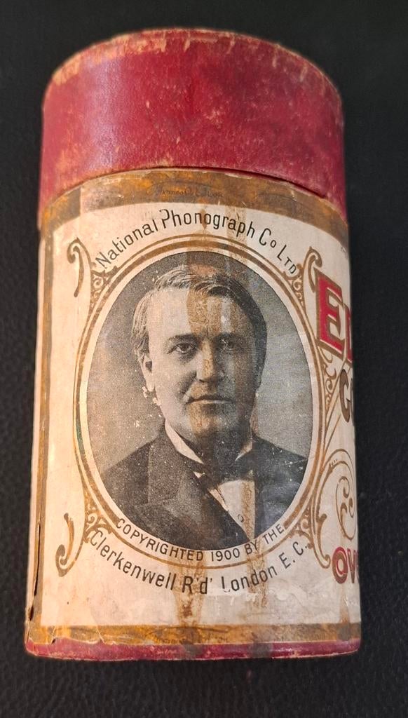 Ancien emballage : cylindre Edison 1888-1915, Enlèvement ou Envoi