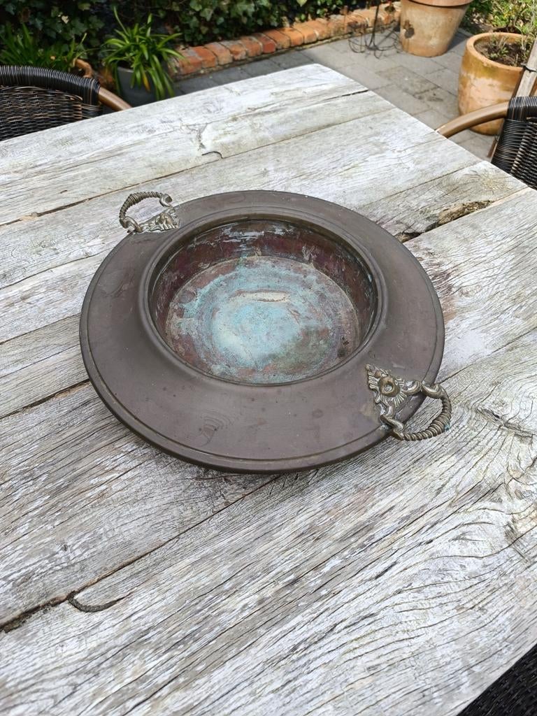 brasero en cuivre antique, Enlèvement ou Envoi