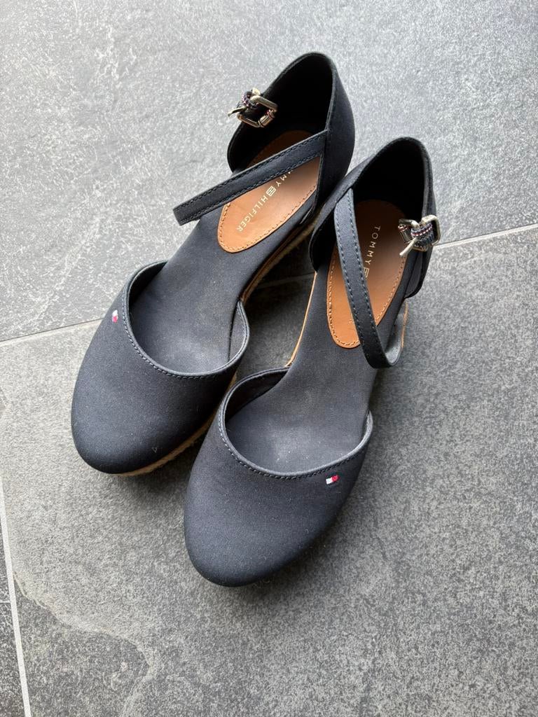 Espadrille dames merk Tommy Hilfiger, Espadrilles, Comme neuf, Enlèvement, Bleu