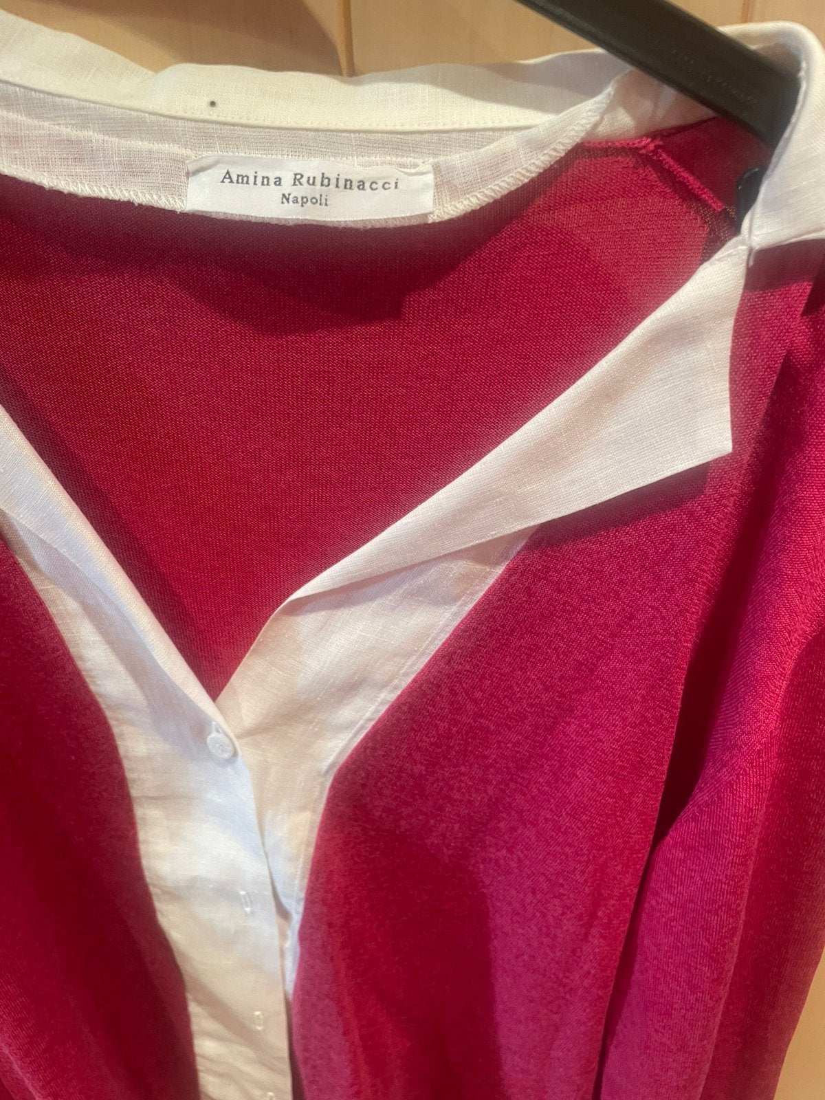 Vestje dames, Ophalen of Verzenden, Zo goed als nieuw, Maat 42/44 (L), Rood