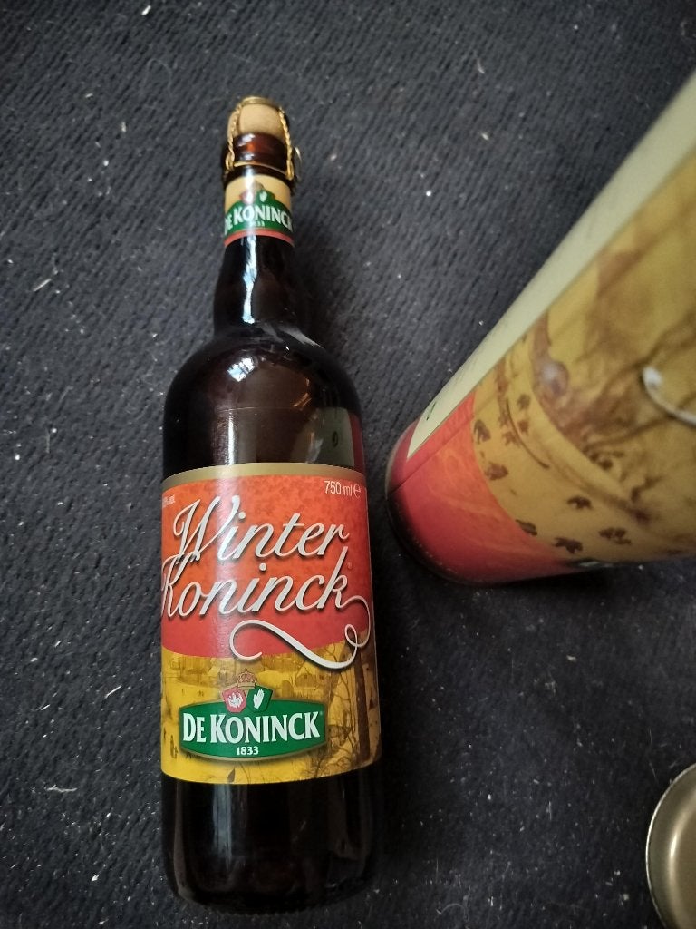 Winter Koninck 2006 – 750 ml – vintage editie – met koker, Verzamelen, Biermerken, Ophalen, Zo goed als nieuw, Flesje(s), De Koninck