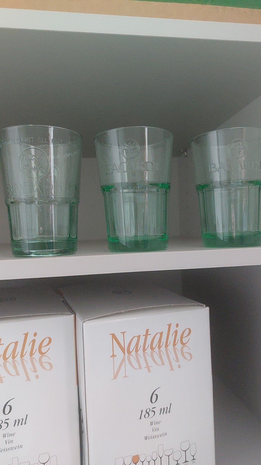 Stevige drinkglazen, Ophalen