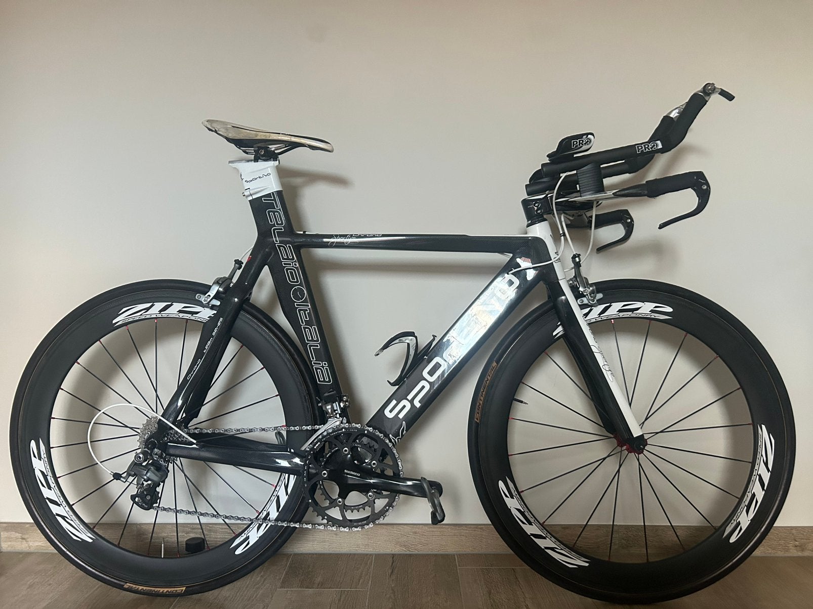 Vélo de triathlon complet/vélo de contre la montreSPORTIVO, Vélos & Vélomoteurs, Autres marques, Frein sur jante, Comme neuf, Enlèvement
