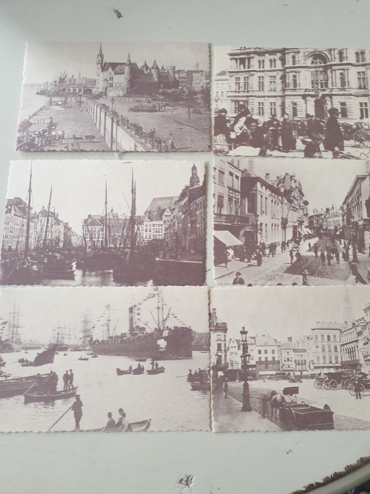 Oude postkaarten, Ophalen, Voor 1920, Antwerpen