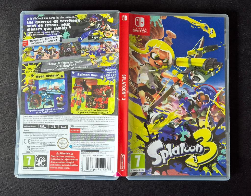 Splatoon 3 CIB, Consoles de jeu & Jeux vidéo, Jeux | Nintendo Switch, Online, Enlèvement ou Envoi, 1 joueur, À partir de 7 ans