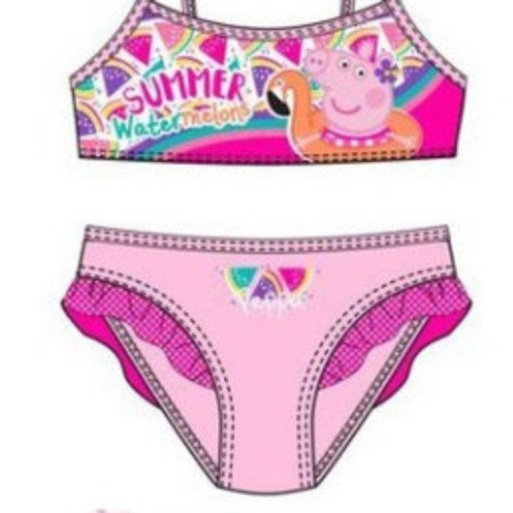 Peppa Pig Bikini - Maat 128 - Van 12,50 voor 7,50., Kinderen en Baby's, Kinderkleding | Kinder-zwemkleding, Bikiniset, Meisje