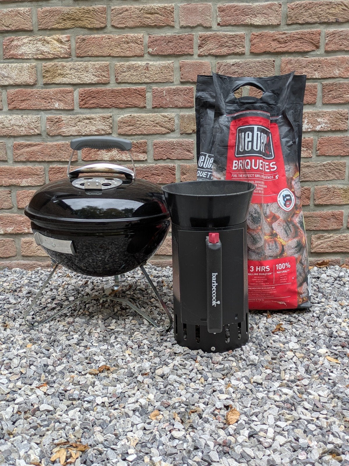 Barbecue de table Weber diamètre 37cm, Jardin & Terrasse, Utilisé, Weber