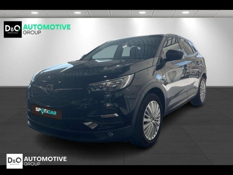 Opel Grandland X Enjoy | auto airco | GPS | trekhaak |, USB, 1199 cc, Zwart, Bedrijf