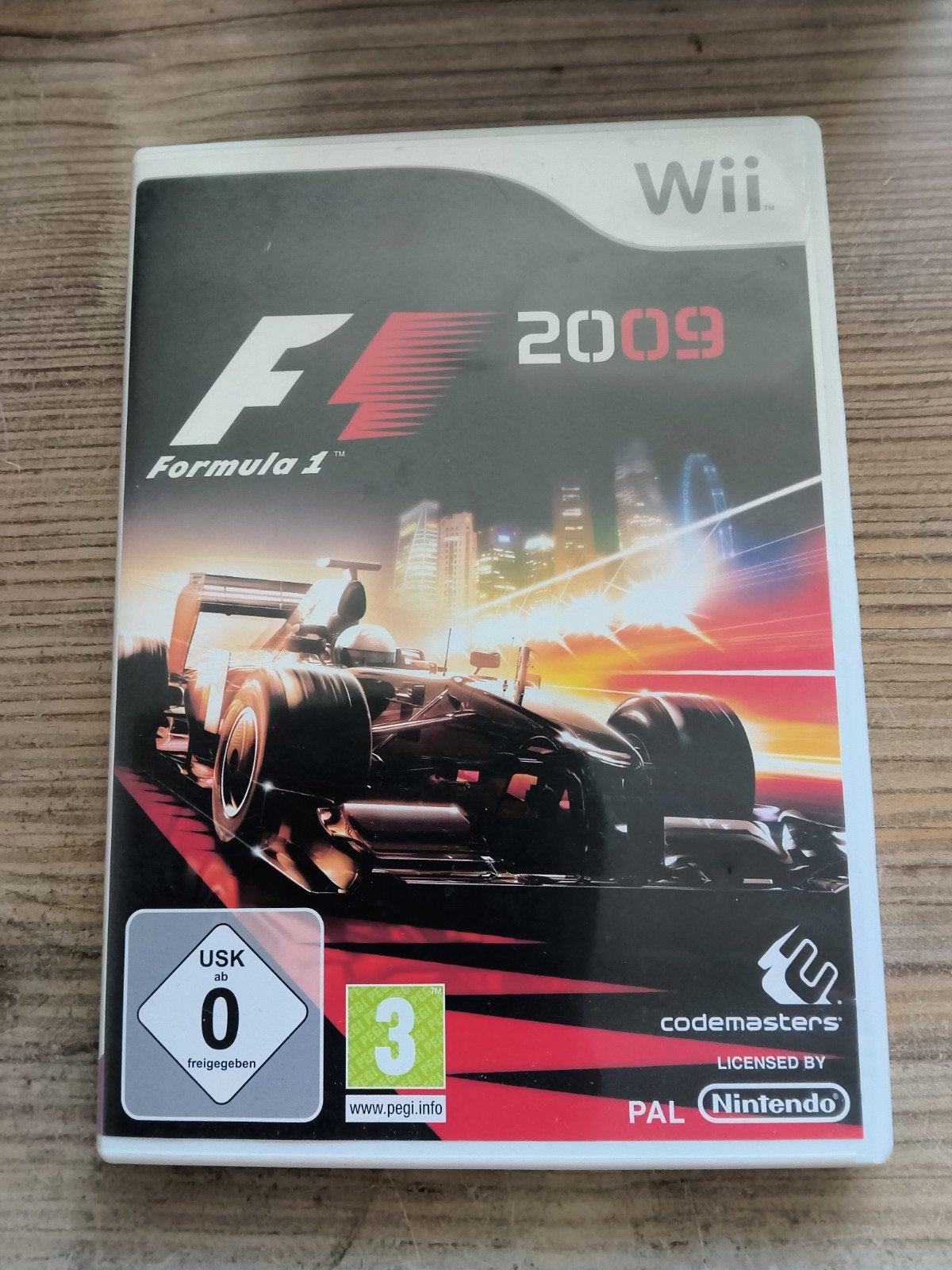F1 2009 - Nintendo Wii, Games en Spelcomputers, Games | Nintendo Wii, Gebruikt, Racen en Vliegen, 1 speler, Vanaf 3 jaar, Verzenden