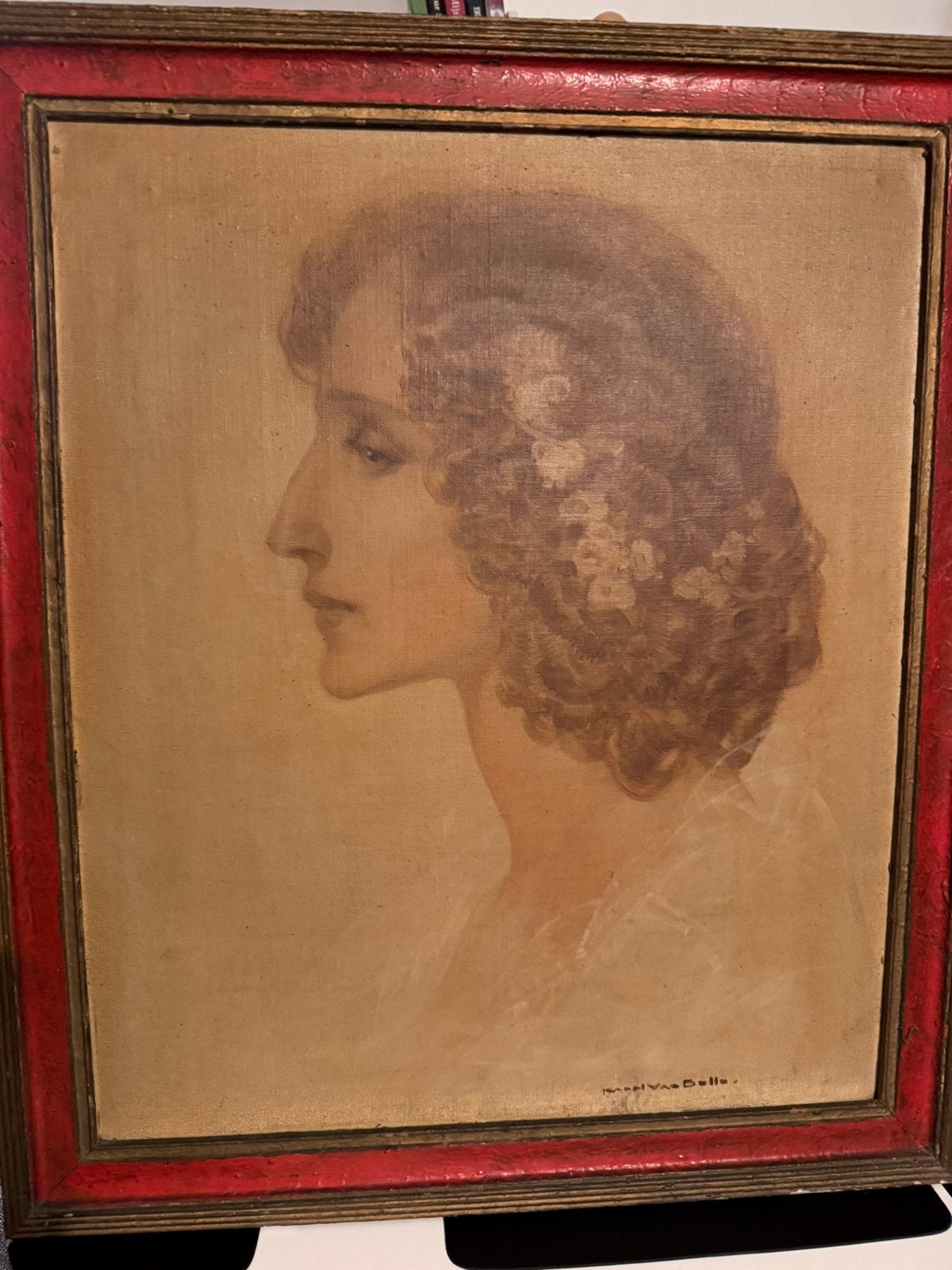 Peinture de Karel Van Belle, Antiquités & Art, Art | Peinture | Classique, Enlèvement