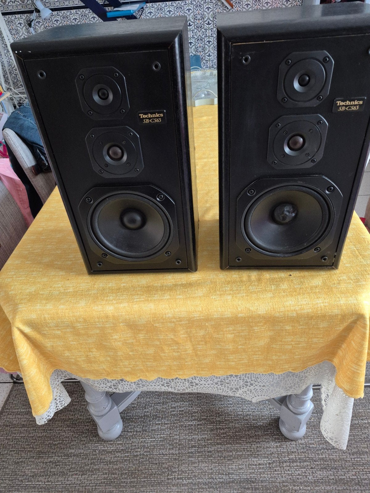 enceintes hi-fi, Enlèvement