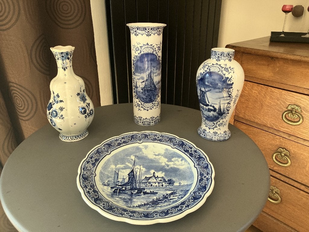 Lot de faïence DELFT, Antiquités & Art, Enlèvement