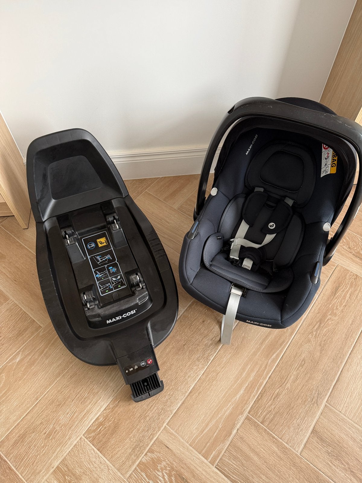 Maxi Cosi en Isofix, Kinderen en Baby's, Autostoeltjes, Gebruikt, Isofix, Maxi-Cosi, Ophalen