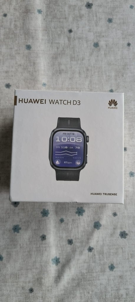 Huawei Watch D3 Smartwatch zwart NIEUW, Bijoux, Sacs & Beauté, Neuf, Enlèvement ou Envoi, Huawei, Android