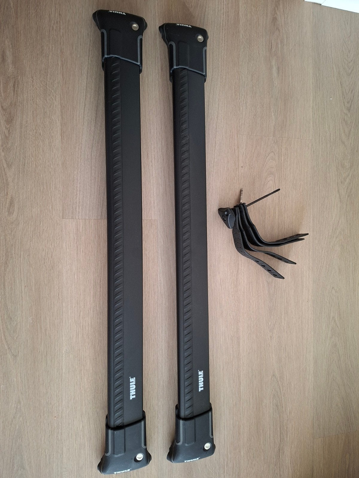 barres de toit voiture THULE, Enlèvement, Utilisé