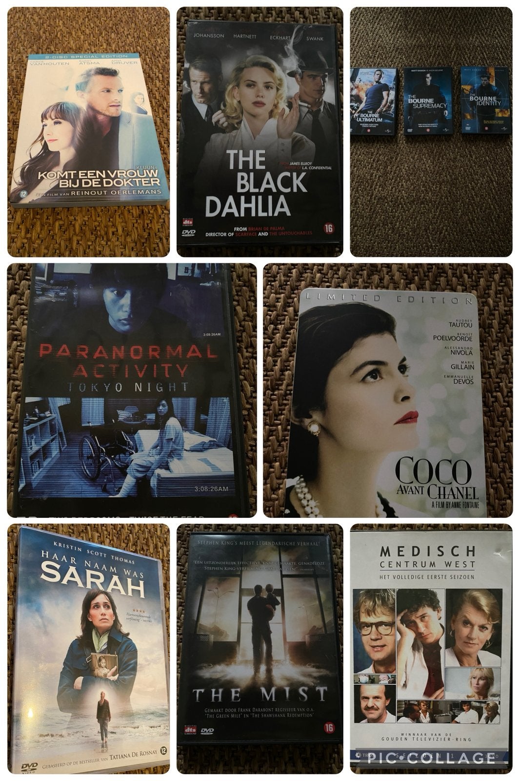 Pakket dvds, Cd's en Dvd's, Ophalen, Zo goed als nieuw