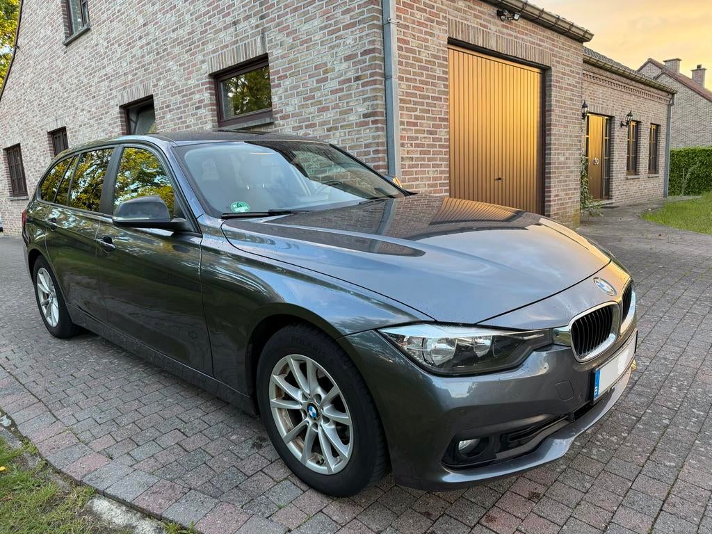 Bmw 316d Euro6b Keyless/Navi/Alu-velg/Gekeurd, Autos, BMW, Argent ou Gris, Achat, Euro 6, Entreprise