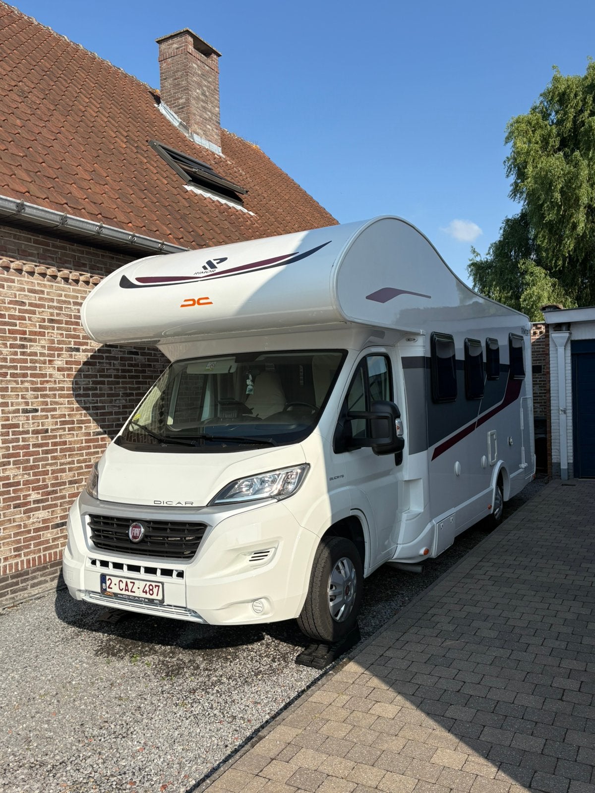 Rimor seal 695, Caravans en Kamperen, Chemisch toilet, Alkoof, Fiat, Particulier