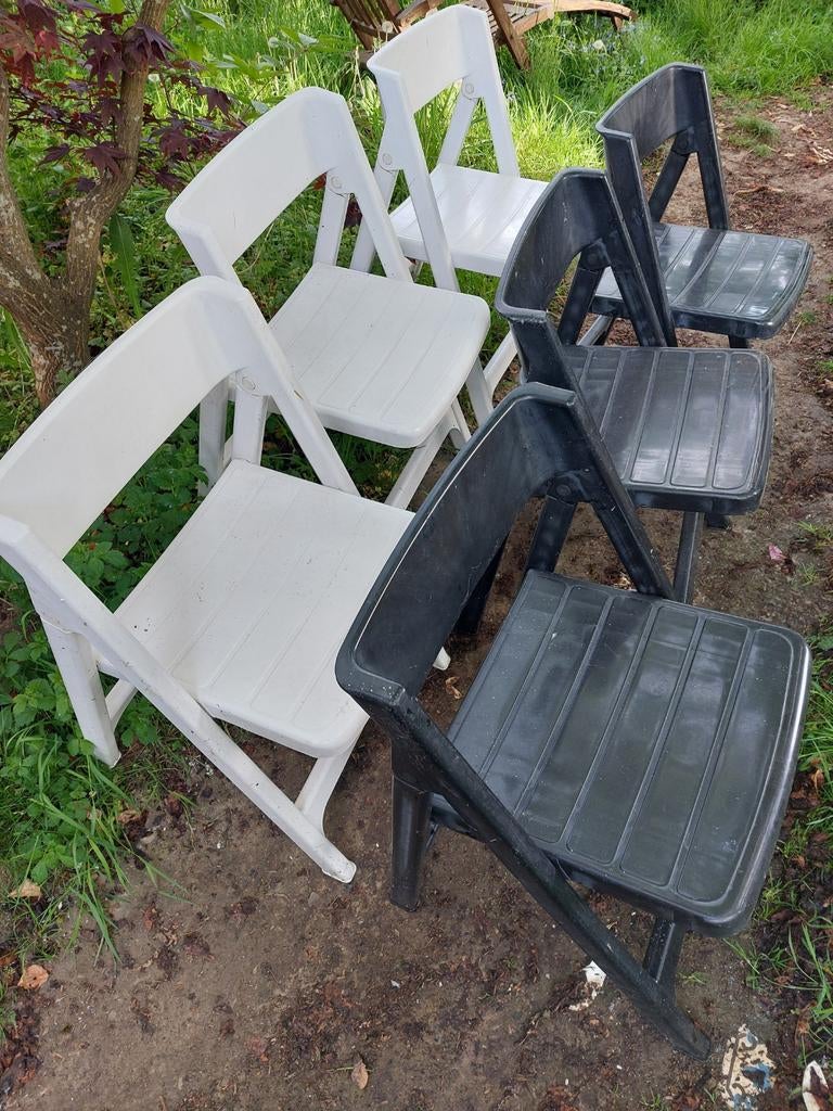 6 Flair Plaisir tuinstoelen, Plastic