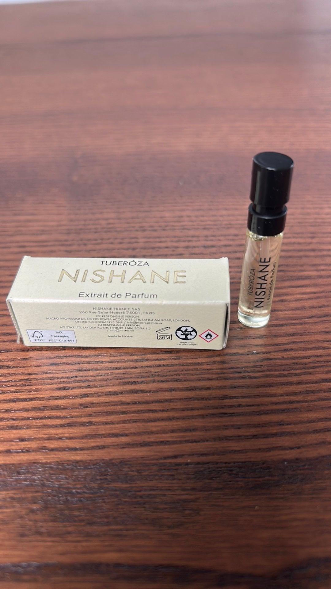 Nishane - Tuberoza X Sample 2 ml, Envoi, Neuf