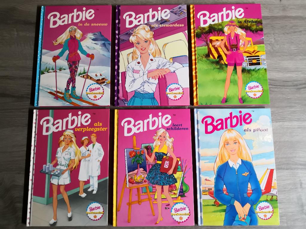 Barbie boekenclub leesboekjes uit te kiezen, Ophalen