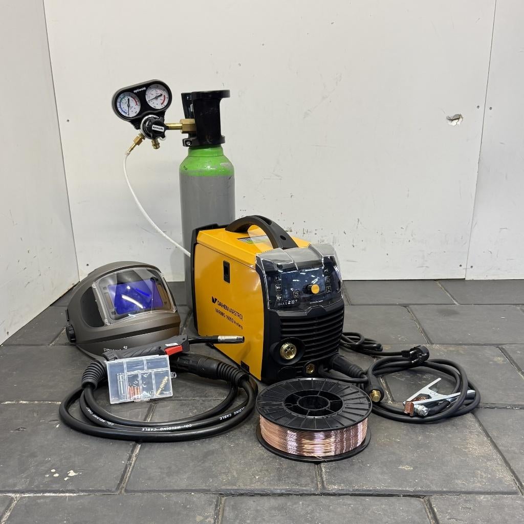 Actiepakket DAIHEN Varstroj 1605D MIG MAG Laspost Nieuw Co2, Doe-het-zelf en Bouw, Gereedschap | Lasapparaten, Nieuw, CO2, 150 tot 250 ampère