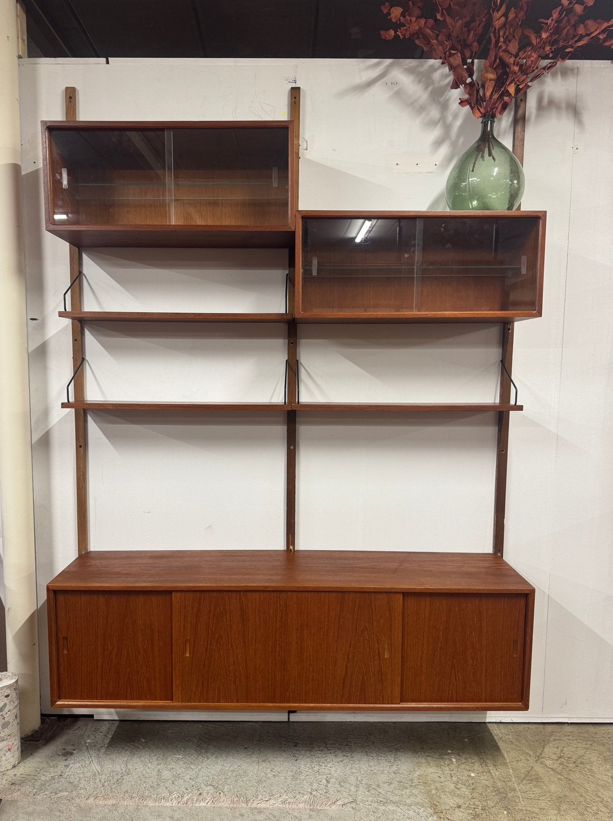 Poul Cadovius by Royal System vintage modulair wandsysteem, Ophalen