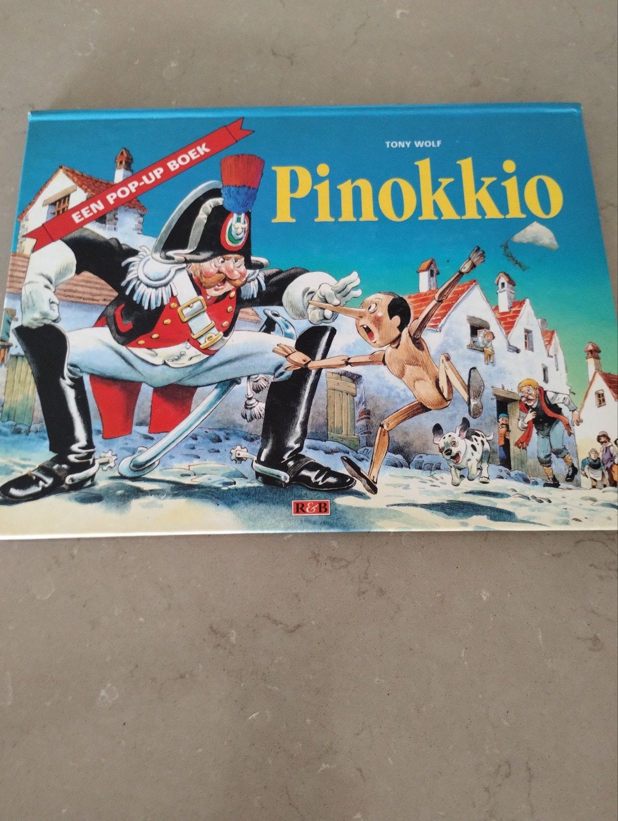 Pinokkio pop up boek/Tony Wolf, Ophalen