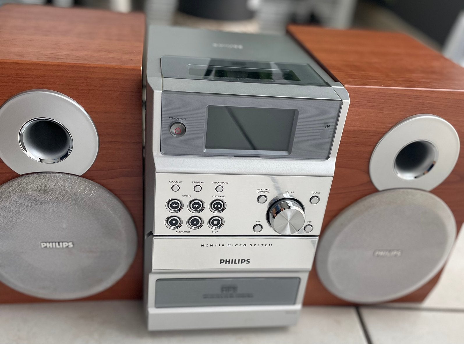 Philips MCM190 Micro HiFi-systeem, Ophalen of Verzenden, Zo goed als nieuw, Philips