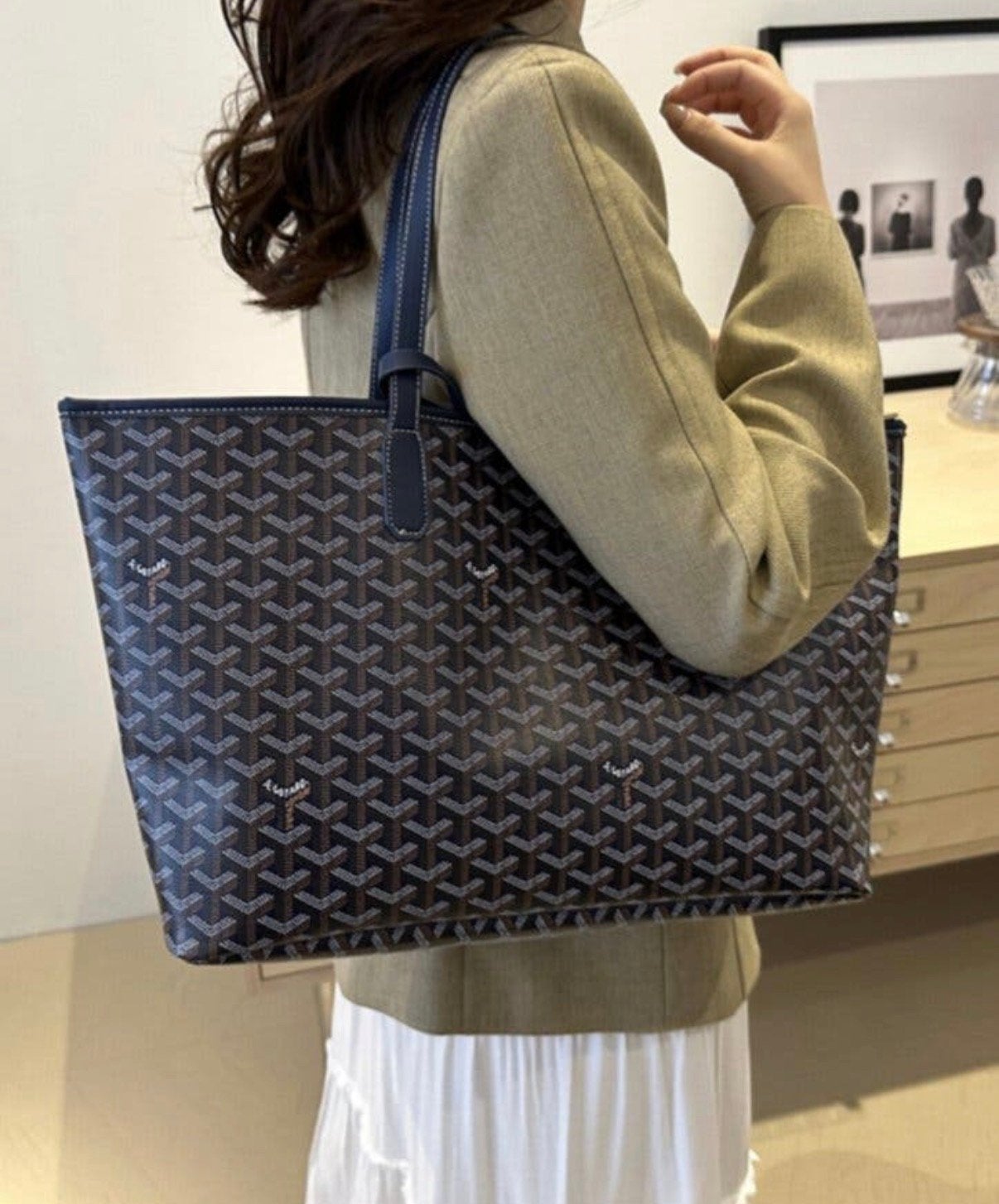 Sac Goyard bleu, Enlèvement ou Envoi, Neuf, Bleu, Autres marques