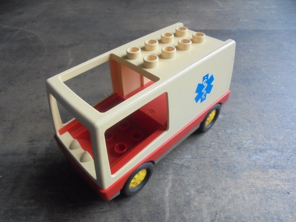 Lego Duplo Van Type 1 (zie foto's), Ophalen of Verzenden, Gebruikt, Losse stenen, Duplo