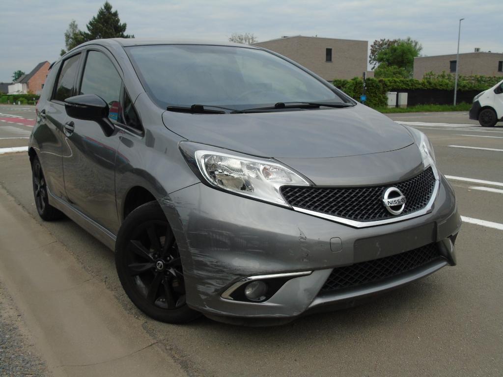 Nissan Note 1.5 dCI Black *12/2016 *1e Eigen *Ohboek*EURO 6b, 5 deurs, Multifunctioneel stuurwiel, Zilver of Grijs, 66 kW