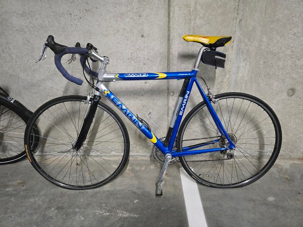 Emrin race fiets OPGELET GRAVURE OP FRAME, Fietsen en Brommers, Ophalen, Gebruikt, Minder dan 10 versnellingen, Overige merken