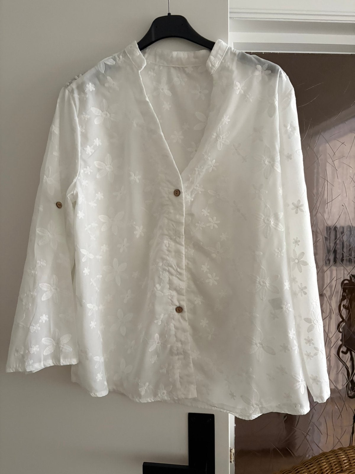 Prachtige bloes, Kleding | Dames, Ophalen of Verzenden, Zo goed als nieuw, Maat 42/44 (L)