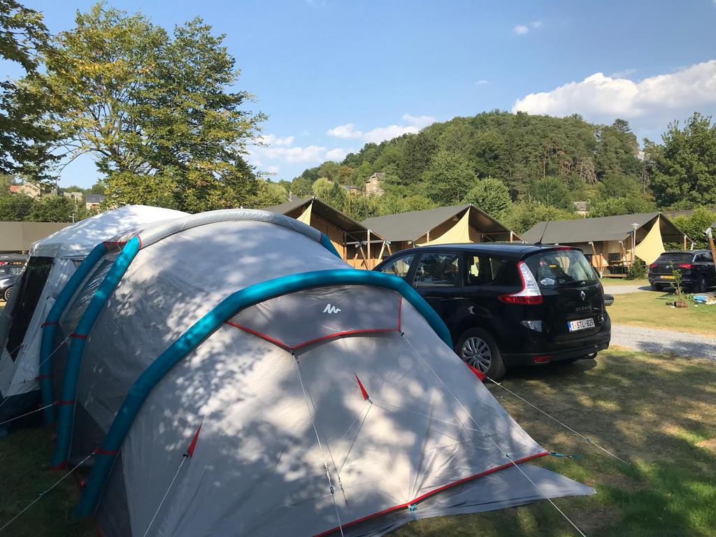 Quecha air seconds 4.1, Caravans en Kamperen, Tenten, Ophalen, Zo goed als nieuw