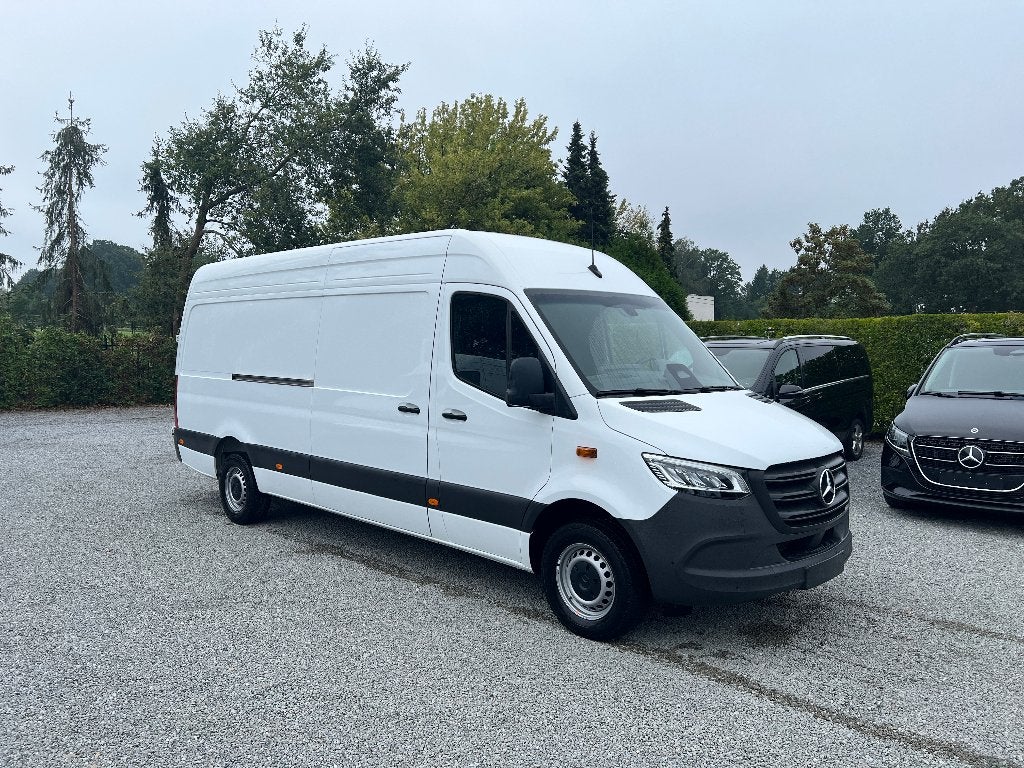 MERCEDES SPRINTER 317CDI L3+H2 3500KG TREKKEN, Stof, Wit, Mercedes-Benz, Bedrijf