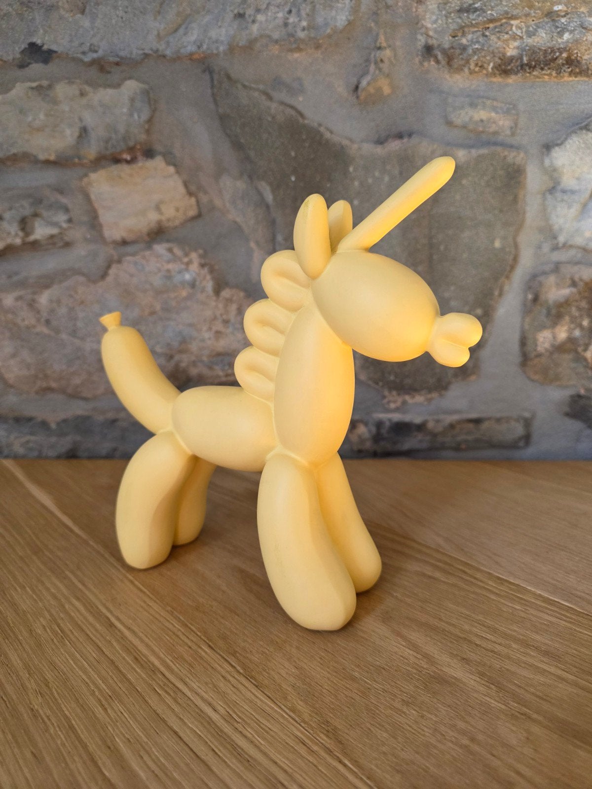Adorable figurine licorne ballon, Ophalen of Verzenden, Nieuw, Dier