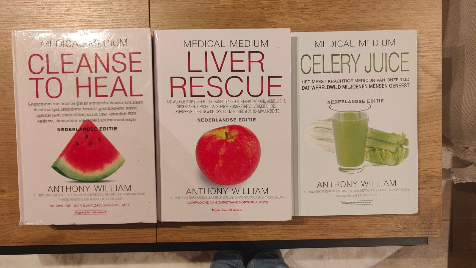 Livres sur support médical - Anthony William - Set, Enlèvement ou Envoi, Tome à part, Médecine, Comme neuf