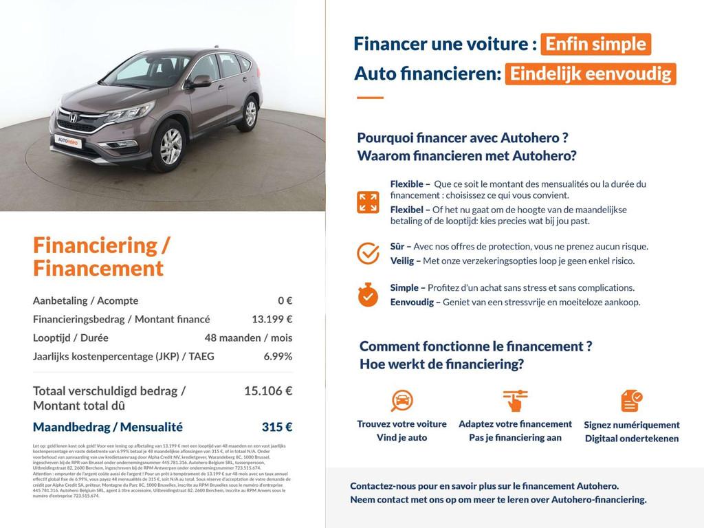 Honda CR-V 2.0 i-VTEC Elegance 2WD, Autos, Boîte manuelle, 5 portes, 1997 cm³, 155 ch
