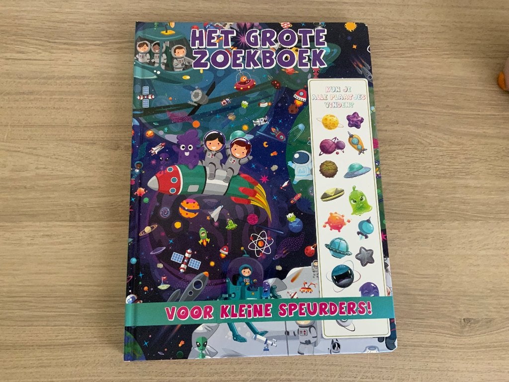 Het grote zoekboek voor kleine speurders: planeet, Ophalen, Gelezen