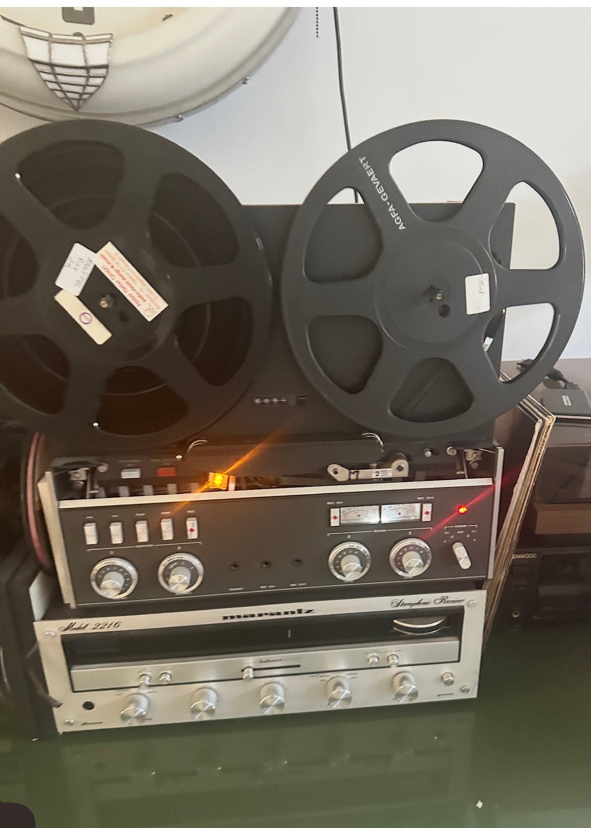 Revox 2 track, Ophalen
